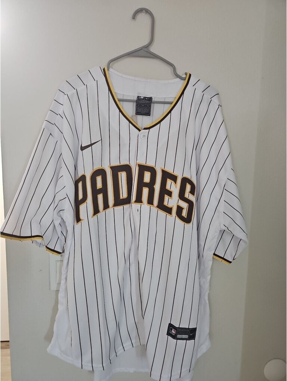 Nike Authentic Collection San Diego Padres H.S. Kim Jersey